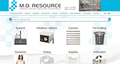 Desktop Screenshot of mdresource.com